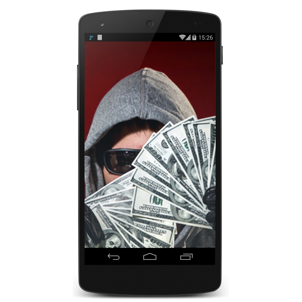 Mobile device ransomware