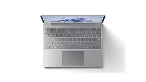 Microsoft Surface Laptop Go Top View