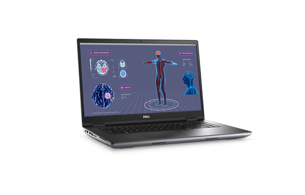 Dell Precision 7780 Laptop Front View