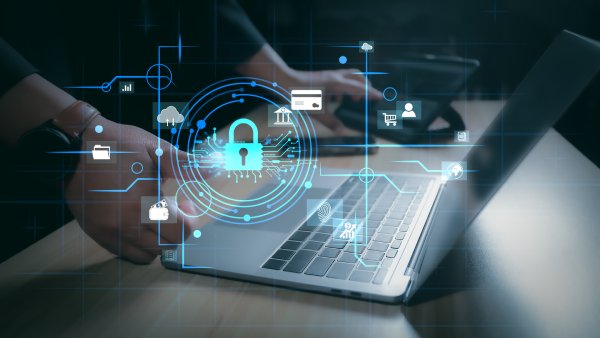 Laptop That Has Anti-Virus & Spam Filtering Protection