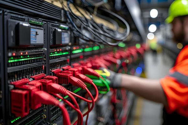 Professional Server Installation In Progress