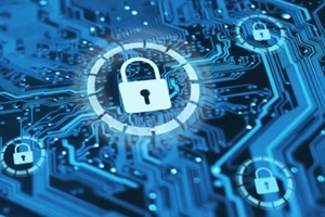 cyber security and protection of private information and data concept