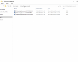 File list