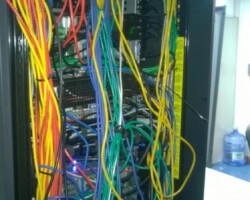 Network before clean-up