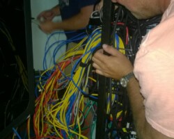 Network before clean-up
