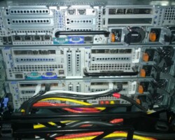 Back of new servers